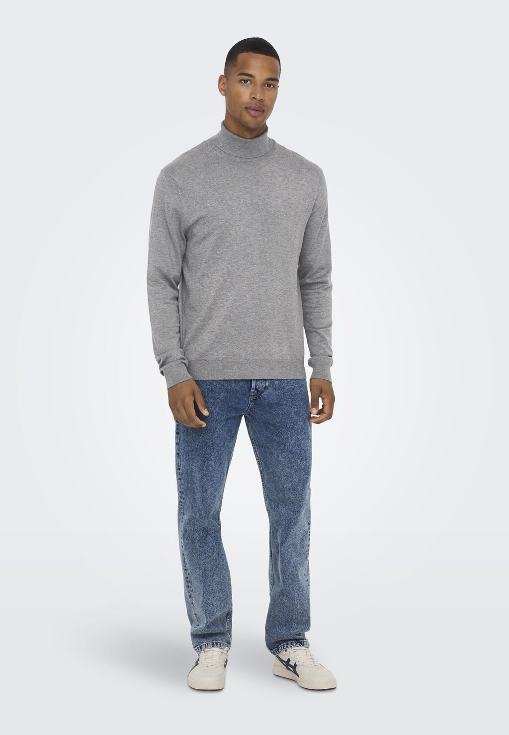 

Джемпер ONSWYLER LIFE ROLL NECK NOOS Only & Sons, серый