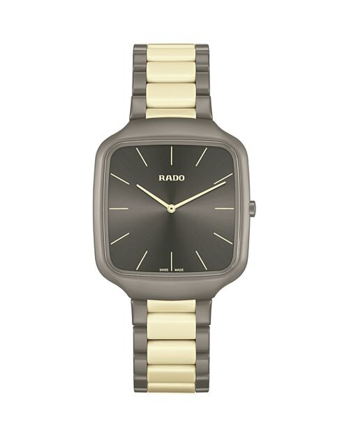 

Часы True Square Thinline x Le Corbusier, 37 x 43 мм RADO, цвет Gray