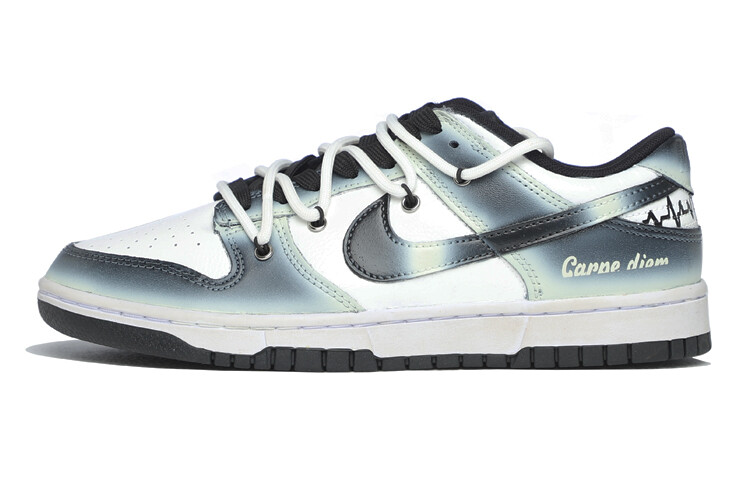 

Кроссовки Nike Dunk Skateboarding Shoes Men Low-top White/Black/Gray, черный
