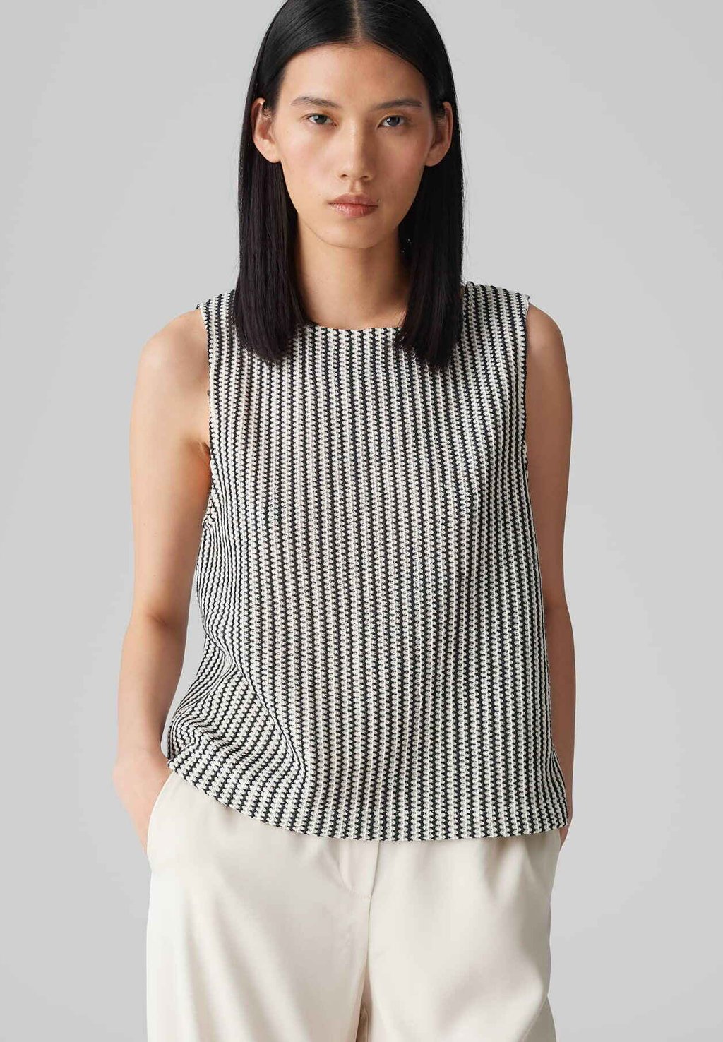 

Топ REGULAR FIT CROCHET - Blouse OPUS, синий