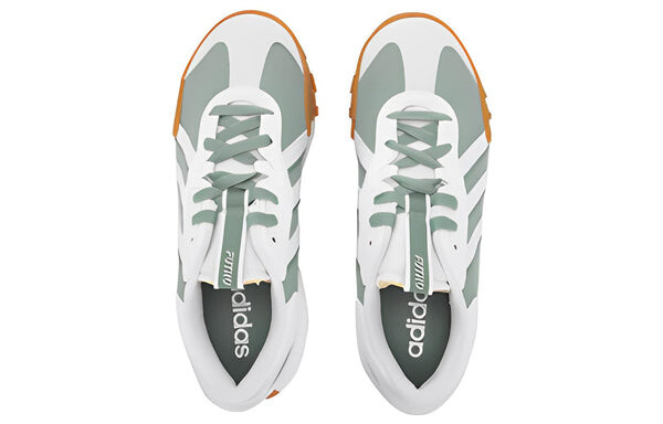 Кроссовки Adidas Neo Futro Mixr Lifestyle Shoes 'White Olive Green', белый — фото 4