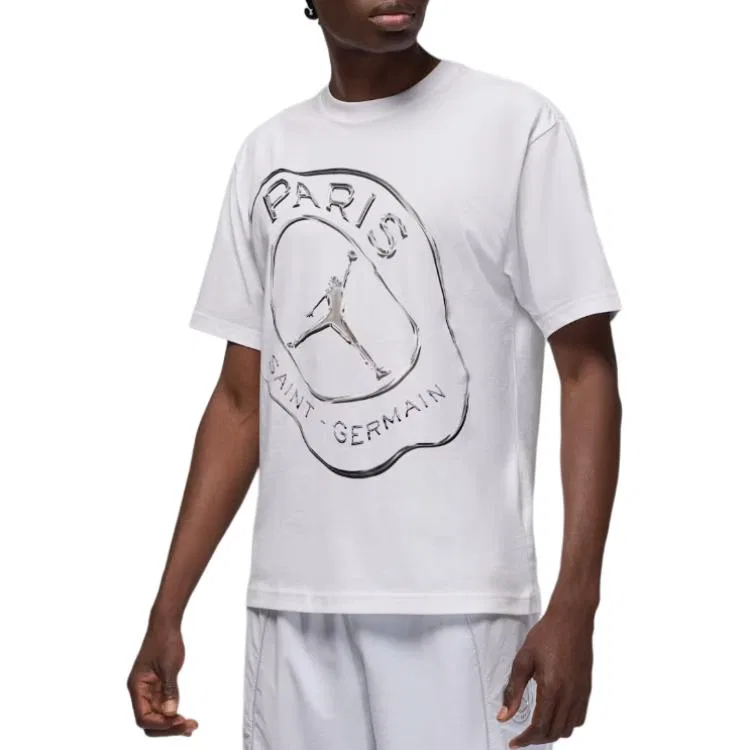 Футболка тренировочная Jordan Paris Saint-Germain белая