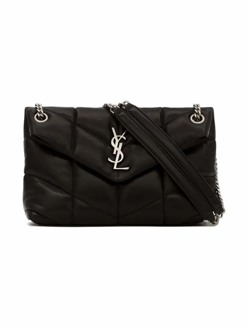 

Сумка на плечо Puffer small Saint Laurent, черный