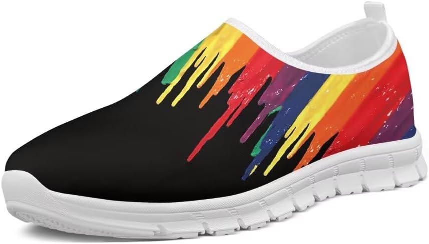 

Кроссовки Forchrinse с изображением, Rainbow Tie Dye