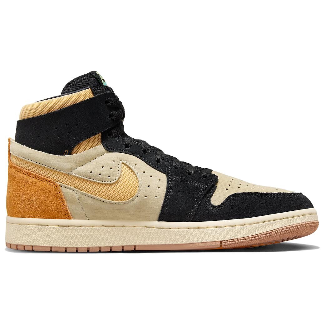 Кроссовки Jordan Air Jordan 1 Vintage Basketball, черный/оранжевый — фото 2