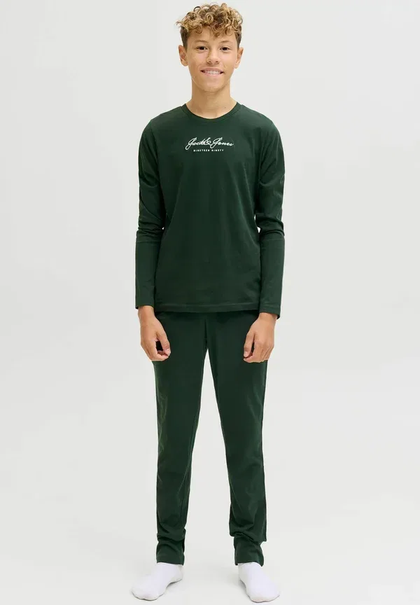 Лонгслив Jack & Jones Junior, цвет скарабей — фото 2