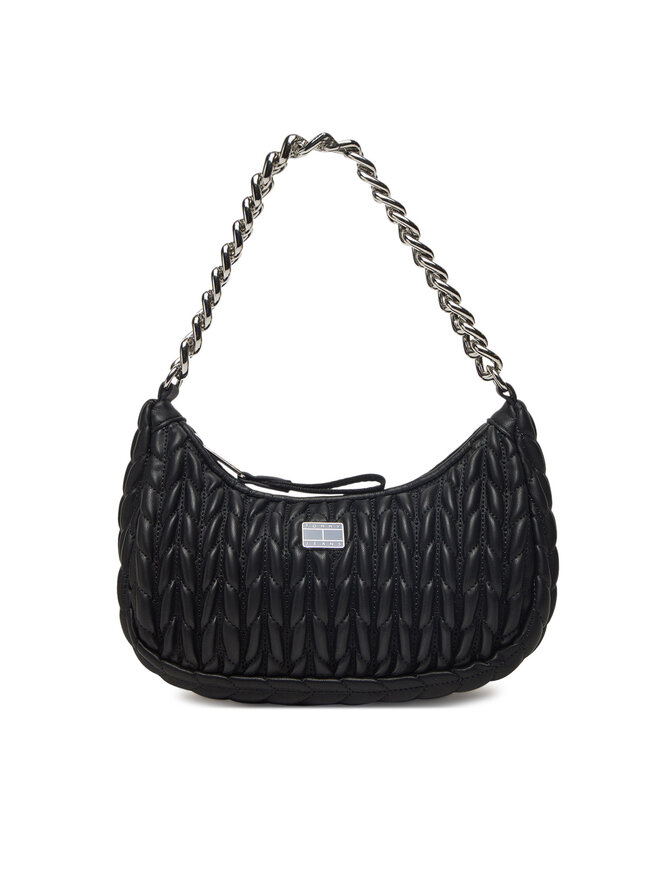 

Сумка Tjw Iconic Shoulder Quilted Aw0Aw17302 Tommy Jeans, черный