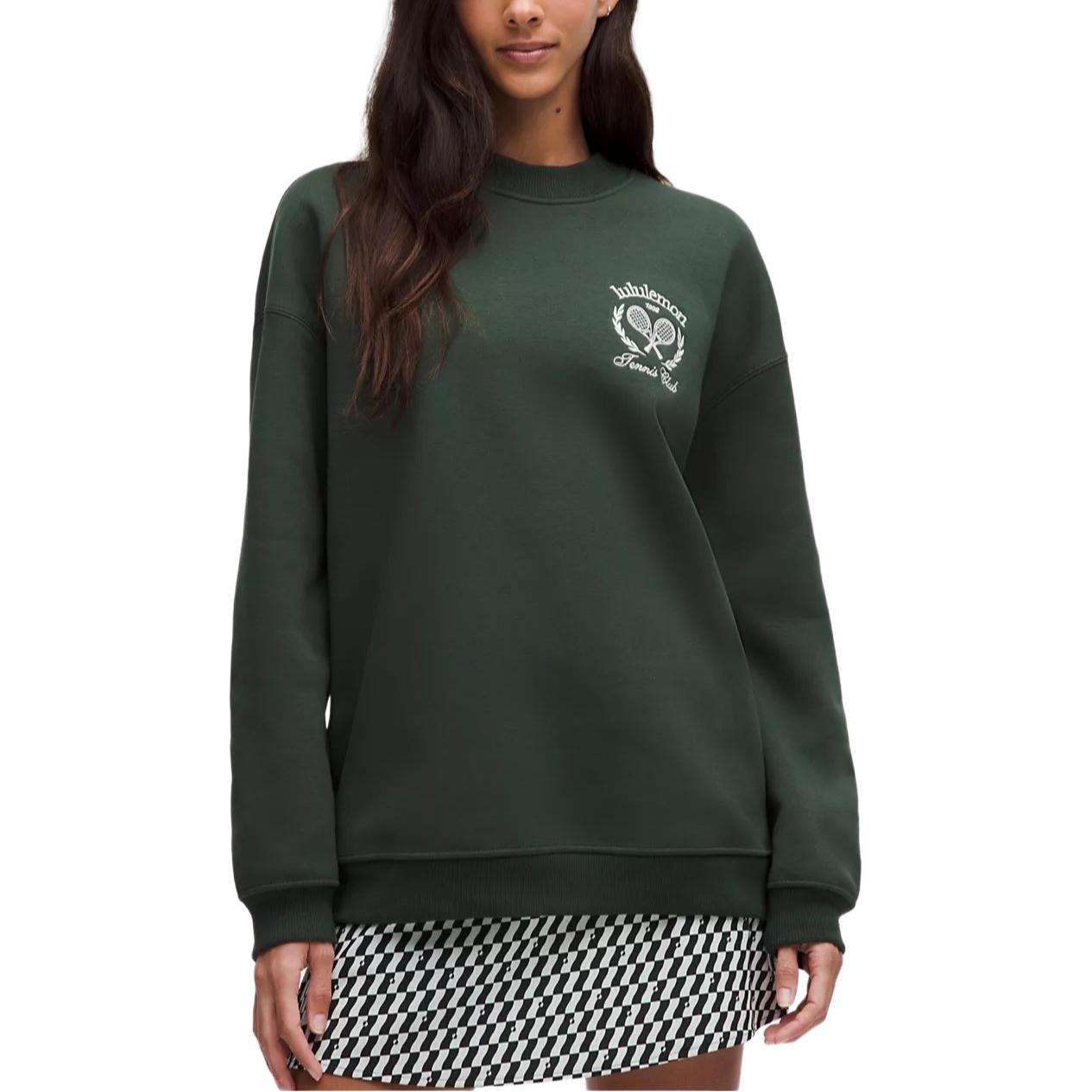 

Толстовка Heavyweight для женщин Lululemon, legacy зеленый/белый/strawberry milkshake/lgyg/wht/stmi