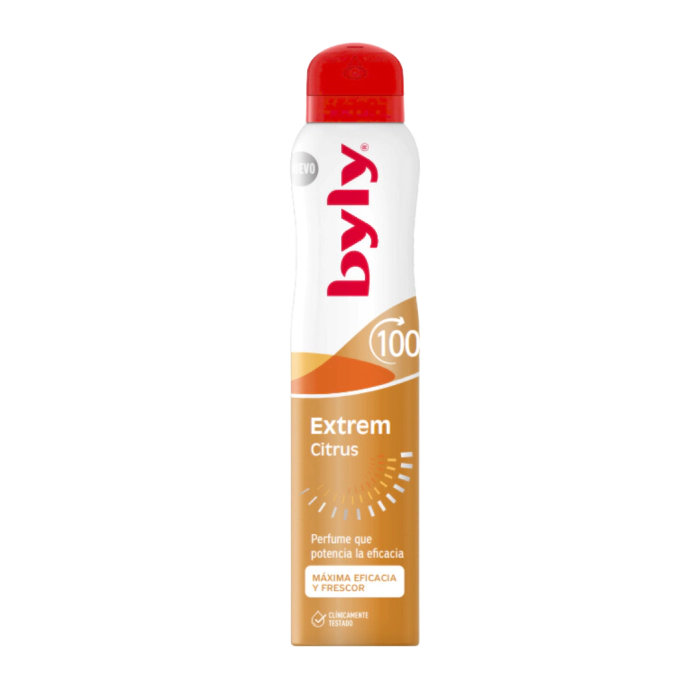 

Дезодорант desodorante spray extrem citrus Byly, объем 200 мл