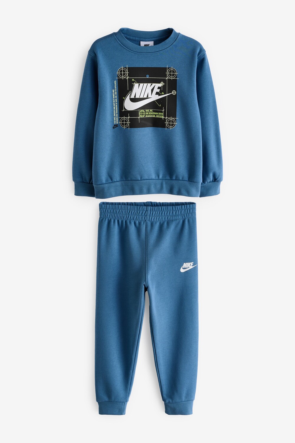 

Спортивный костюм Future Utility Crew для маленьких детей Nike, синий