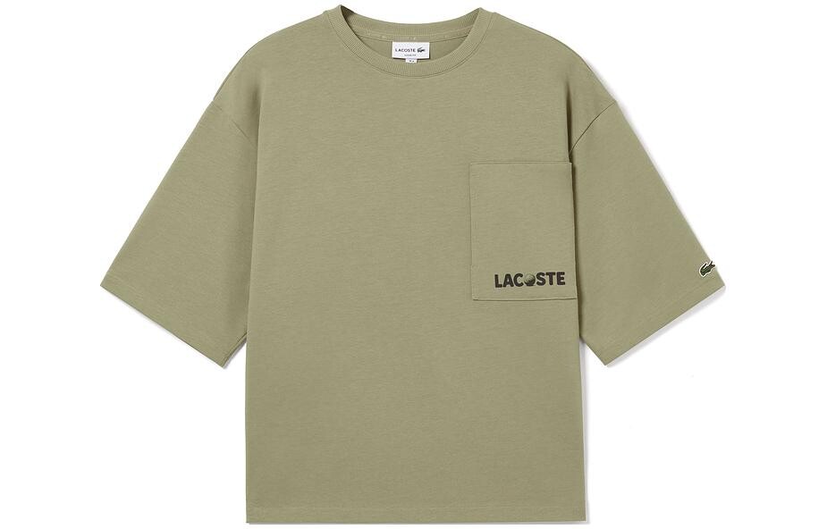 LACOSTE Мужская футболка, цвет Camel — фото 2