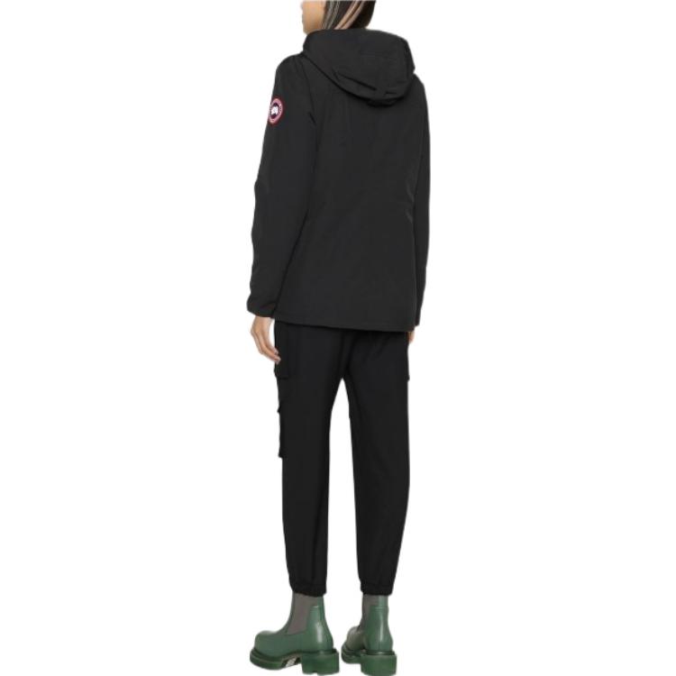 Футболка FW22 Пуховая куртка женская черная Canada Goose — фото 3
