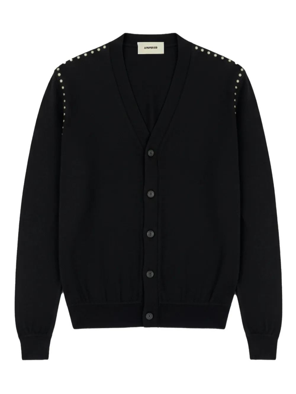 

Кардиган с заклёпками A Paper Kid, черный