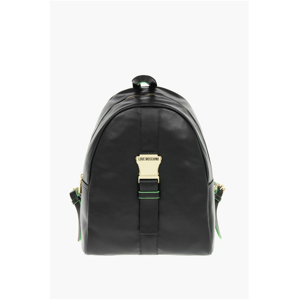 

Рюкзак SAFETY из искусственной кожи с логотипом LOVE Moschino, Black