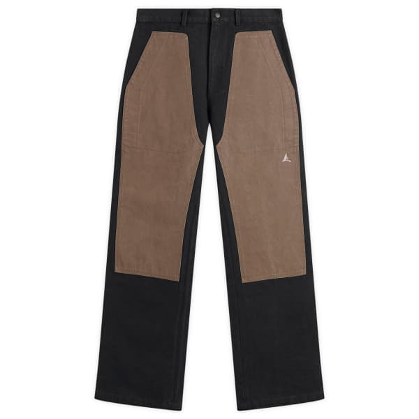 

Брюки Fomes из брезента с двойной обработкой коленей Roa, черный серый