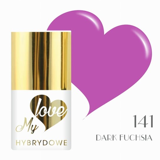 

Гибридный лак темно-фуксия Mylove UV/Led 141, SUNFLOWER