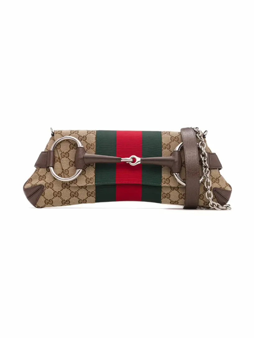 

Сумка на плечо Gucci Horsebit Chain Gucci, мультиколор