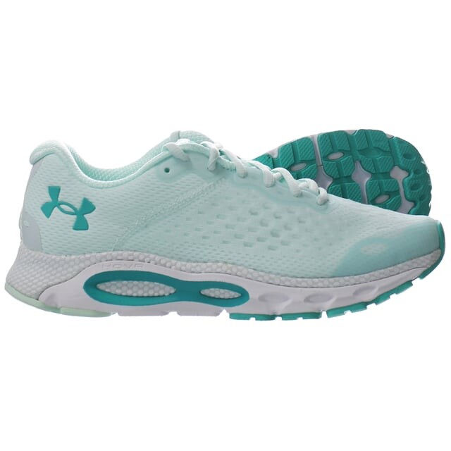 Женские кроссовки Ua hovr Infinite 3 Under Armour, зеленый — фото 4