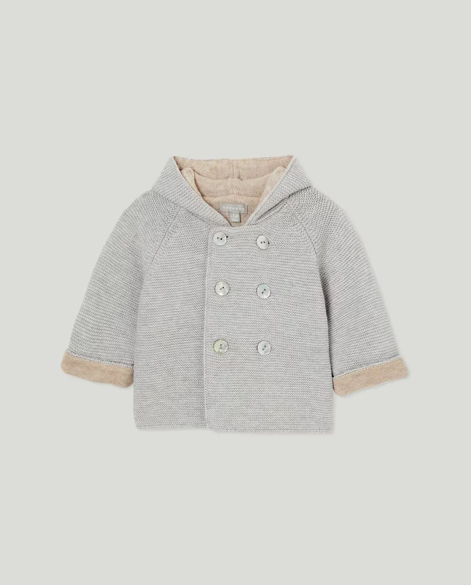 

Однотонное пальто для мальчика типа San Francisco Coconut El Corte Inglés, цвет 820 Gris Medio