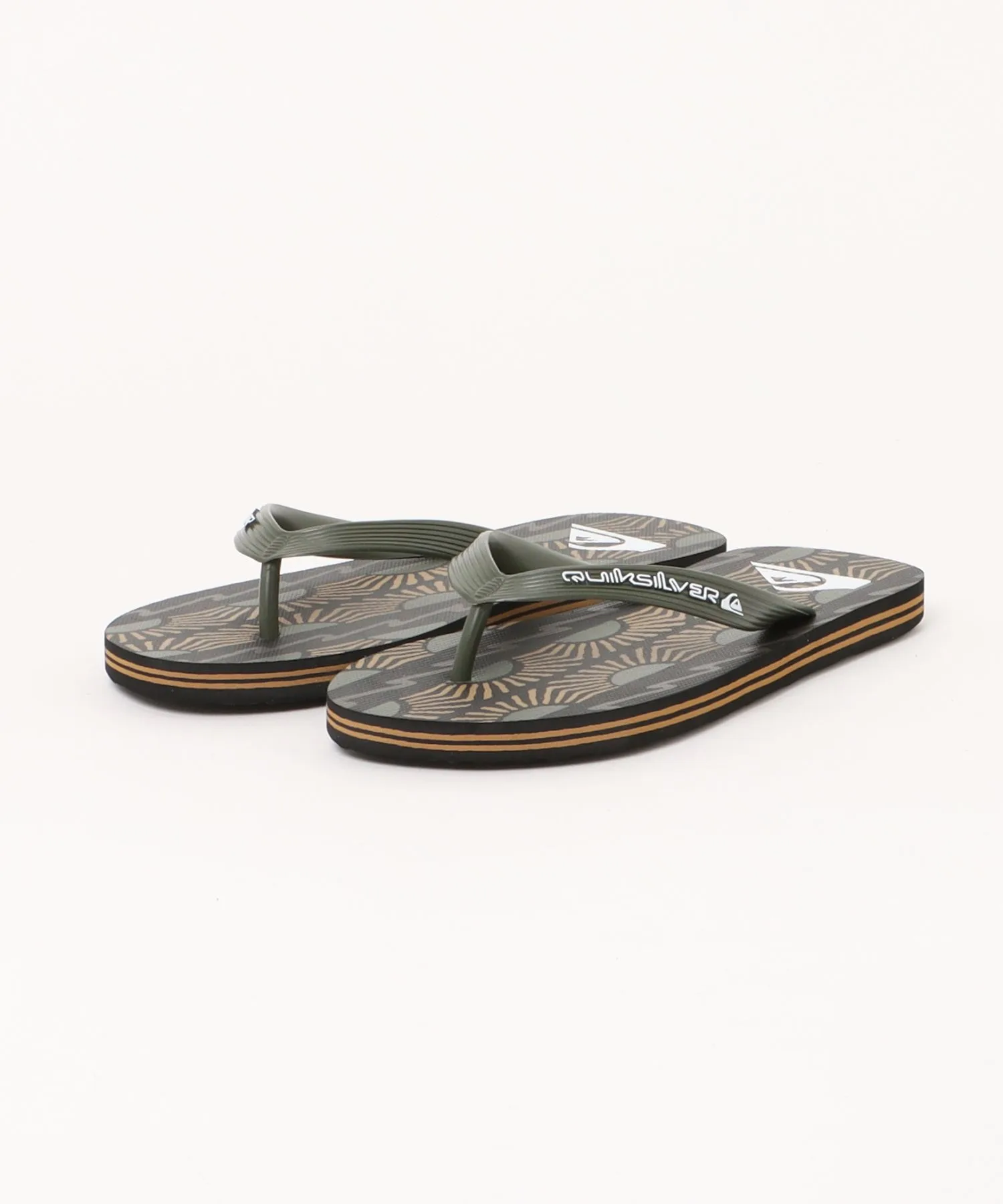 Мужские сандалии для пляжа Molokai ART 26 Quiksilver хаки