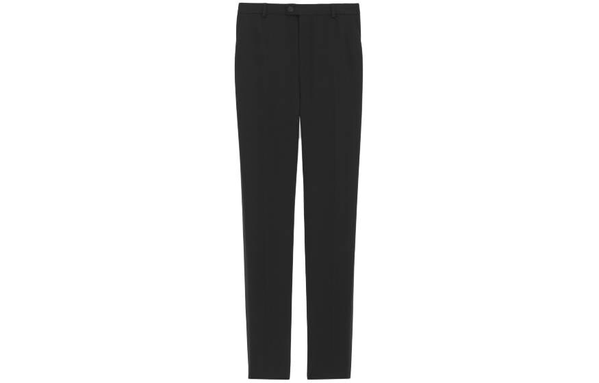 

Повседневные брюки мужские черные Saint Laurent, черный