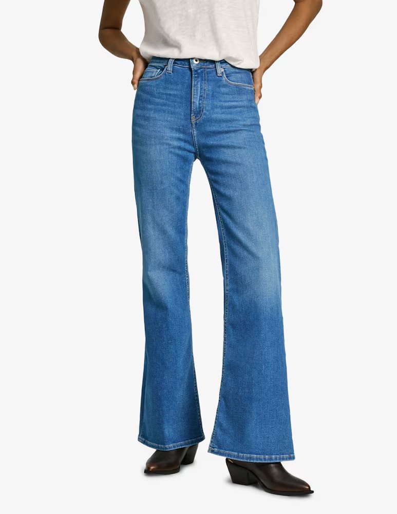 

Джинсы-клеш Pepe Jeans, синий