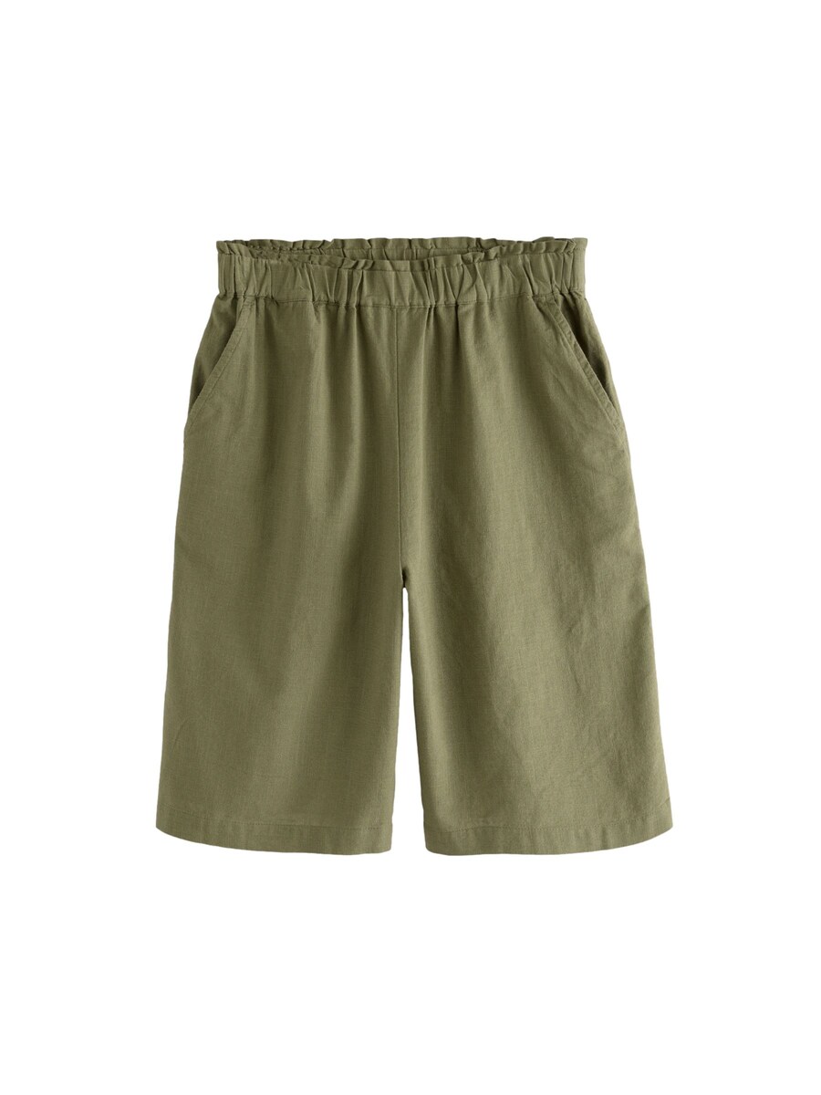 

Брюки свободного кроя Next, оливковый