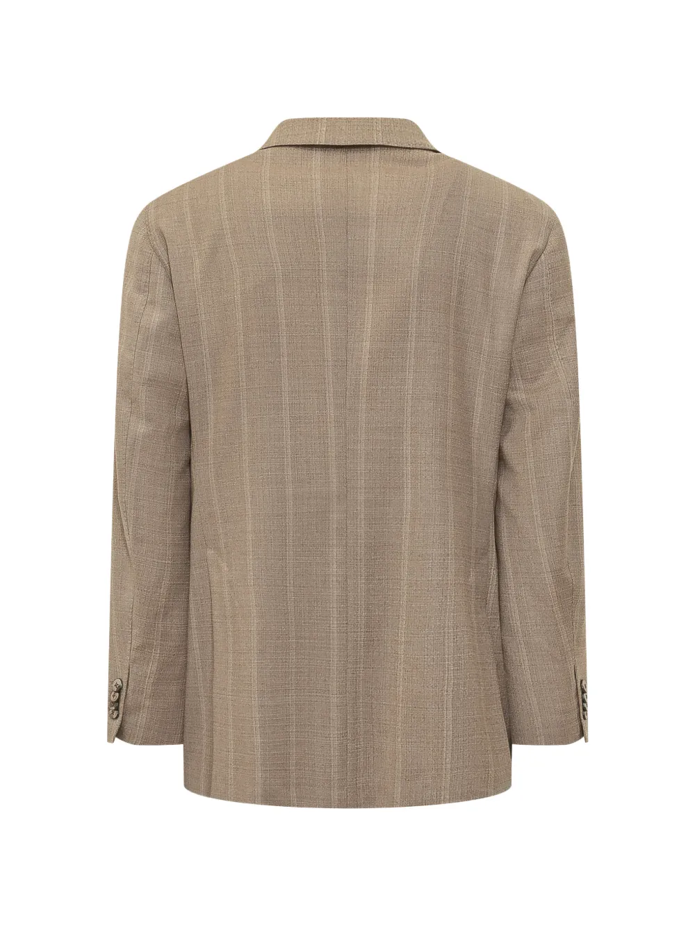 

Полосатый однобортный костюм Gabriele Pasini, бежевый