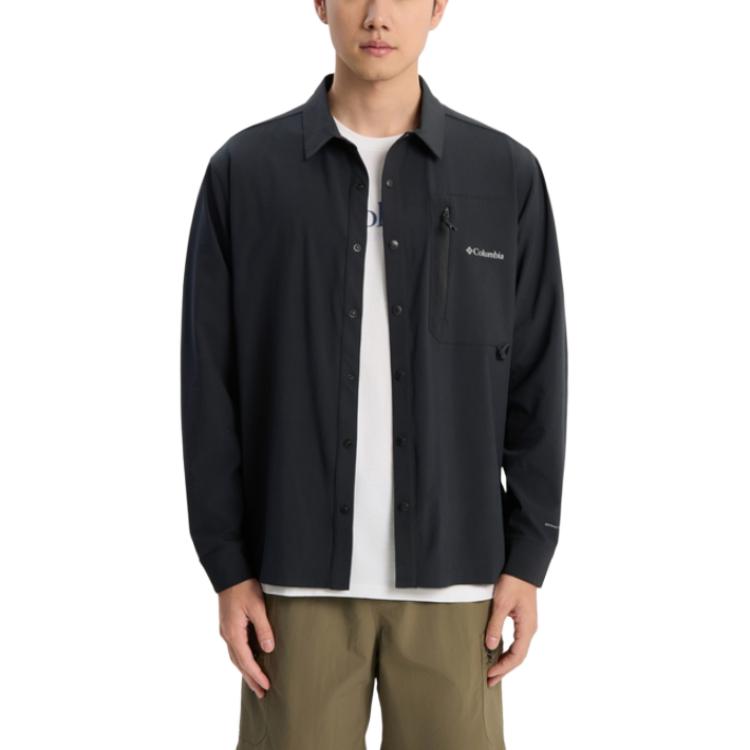 

Columbia Transit SS25 рубашка мужская black