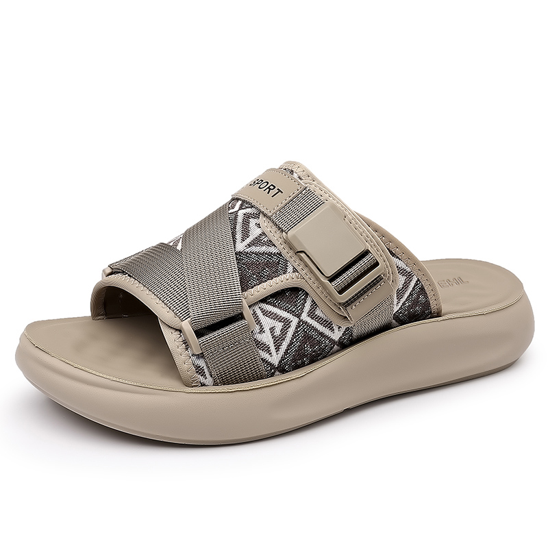 

PEHL Мужские противоскользящие тапочки с вырезами устойчивые к истиранию - Хаки, цвет Khaki