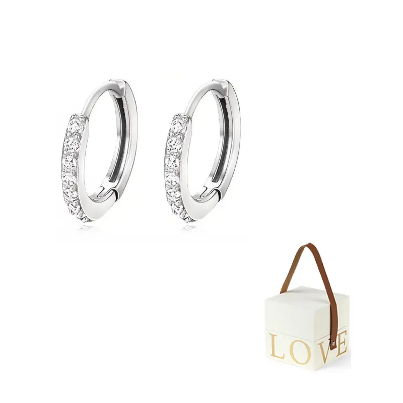 

MISS TOOYA Сережки из стерлингового серебра для женщин