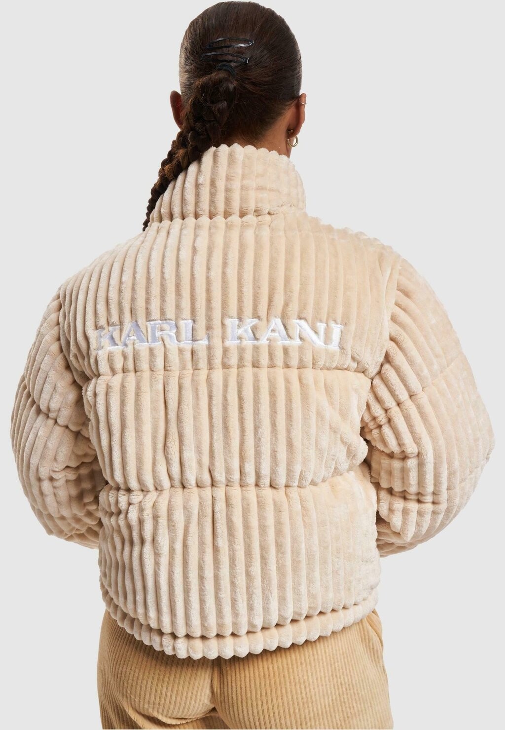 

Куртка зимняя OG FUZZY CORDUROY Karl Kani, цвет cream