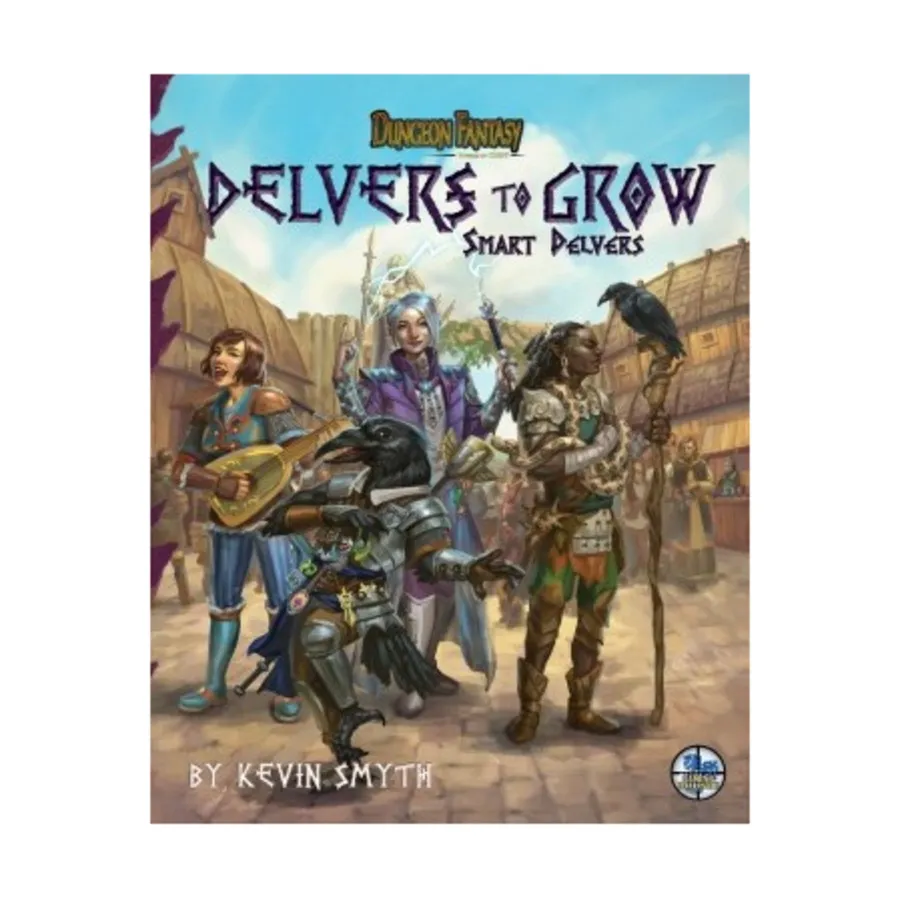

Delvers to Grow - Smart Delvers, Dungeon Fantasy (Gaming Ballistic), мягкая обложка