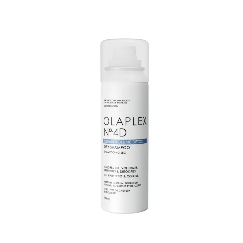 

Сухой шампунь No. 4D Mini Clean Volume Detox удаляет излишки кожного сала Olaplex