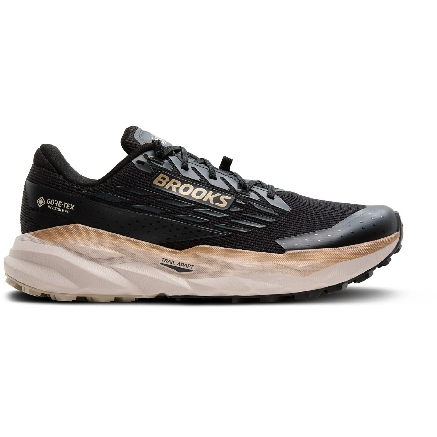 

Кроссовки для трейлраннинга Cascadia 19 GTX Brooks, Black/Ebony/Chateau Gray