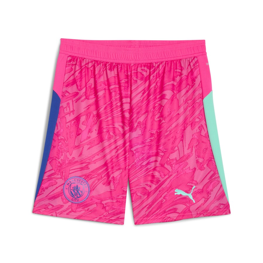 

Свободные спортивные брюки PUMA Manchester City 25/26, розовый