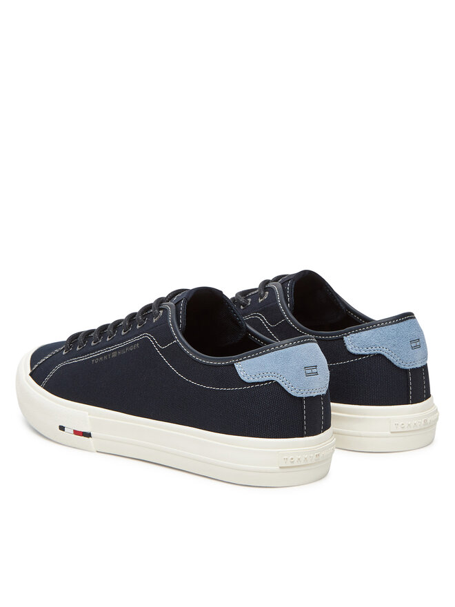 Тканевые кроссовки Hi Vulc Street Canvas FM0FM05515 Tommy Hilfiger, синий — фото 3