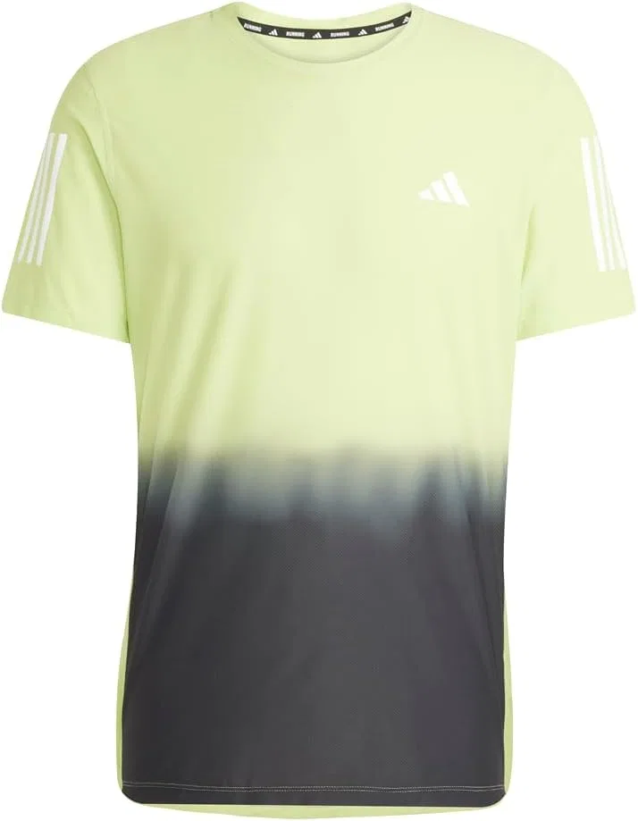 Футболка Adidas Own The Run Climacool с цветными блоками, Pulse Lime