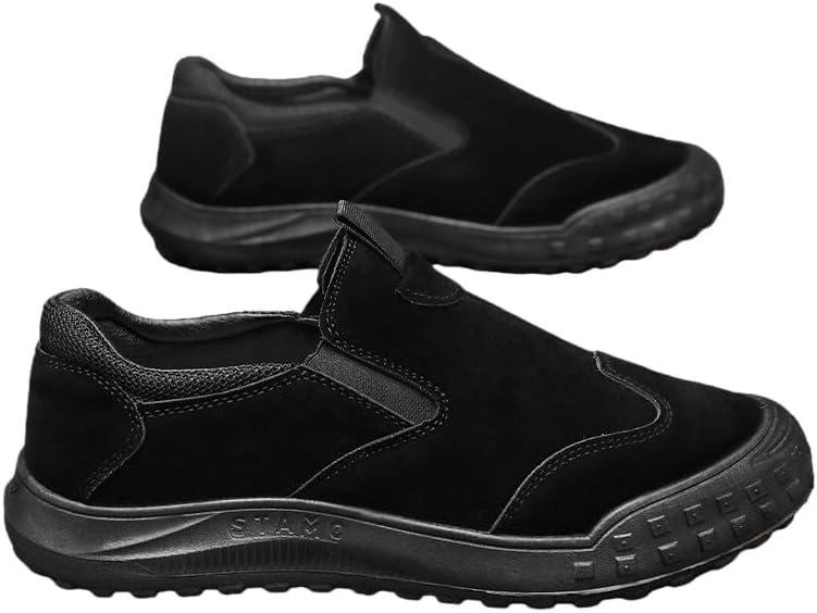 

Мужские противоскользящие низкие кроссовки для улицы, удобные и легкие в носке, походные ботинки для джунглей, повседневные и безопасные спортивные shoes Txlkgqw, черный