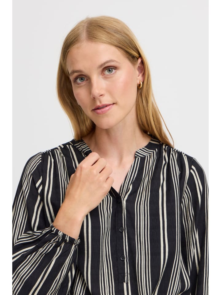 

Fransa Платье FRARIANA, свободный крой, черного цвета, артикул AO24 02G