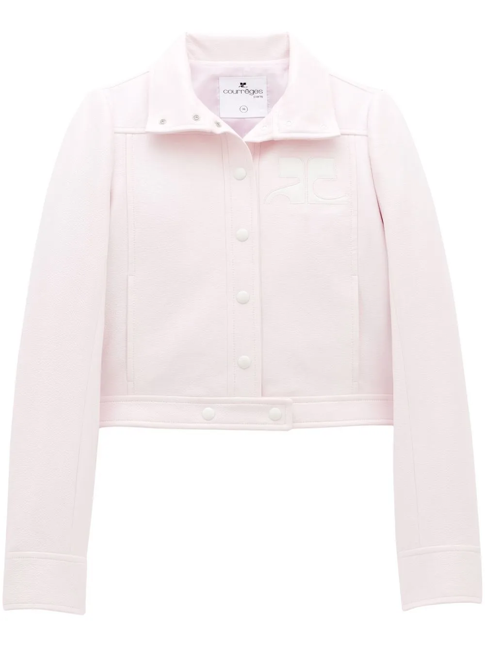 

Виниловая куртка Reedition Courrèges, розовый