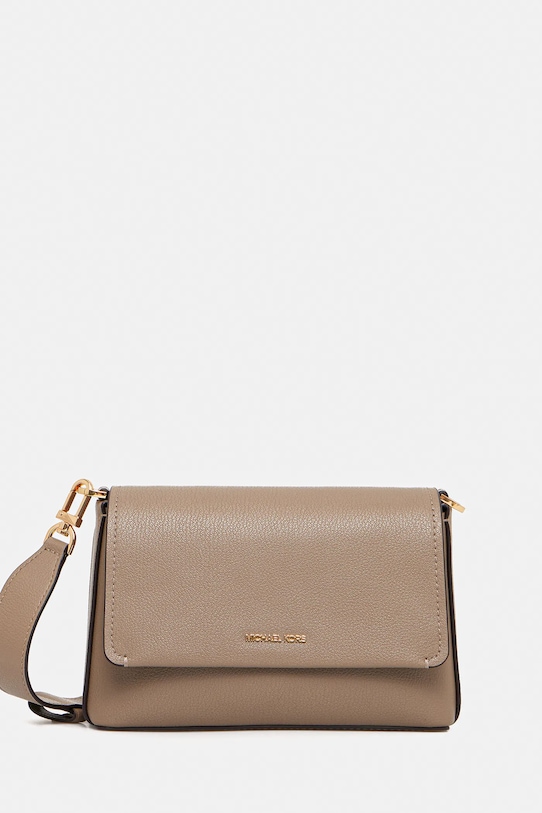 

Кожаная сумка NESSA Michael Michael Kors, бежевый