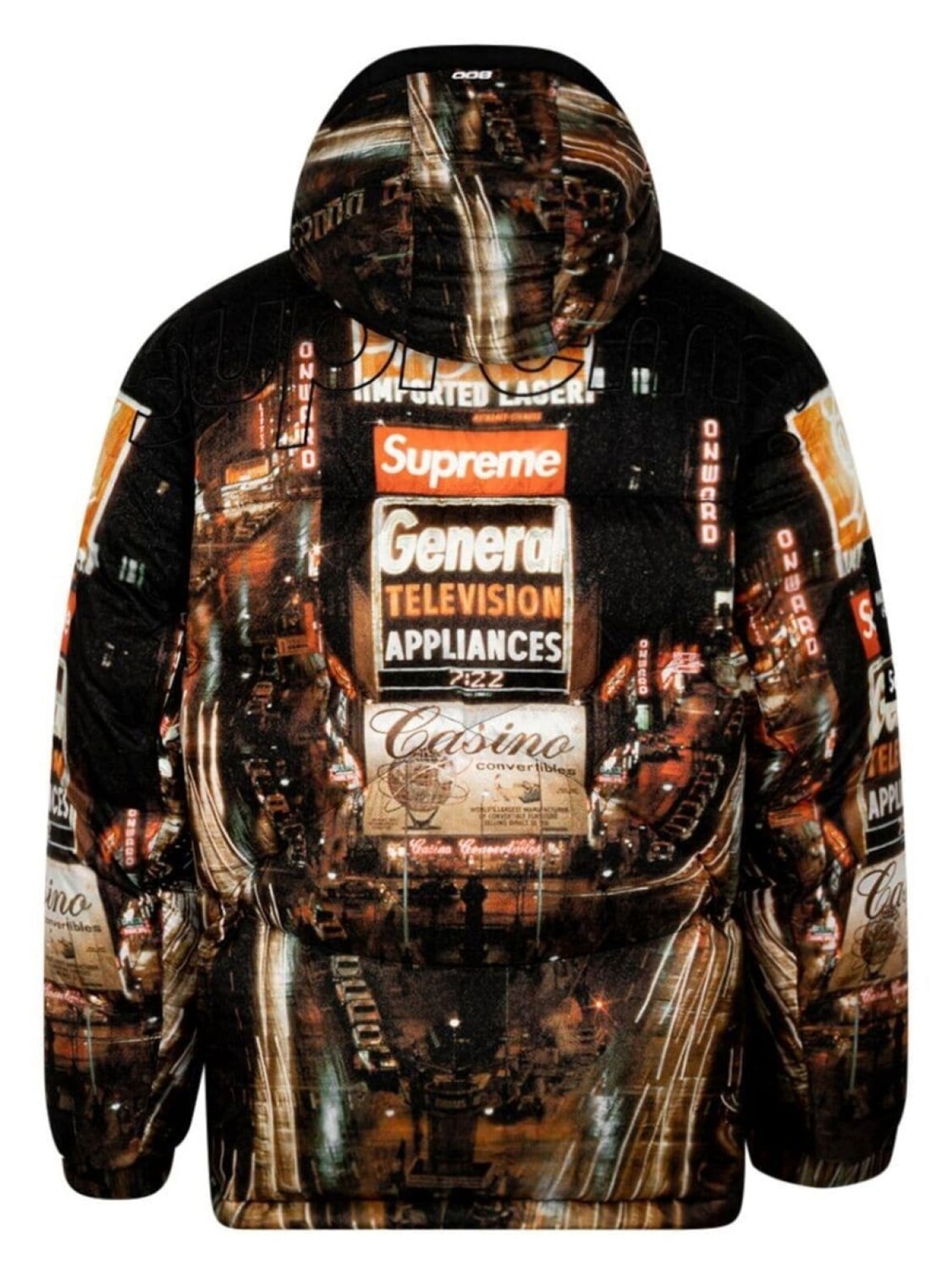 Худи из коллаборации с The North Face Supreme, черный — фото 3