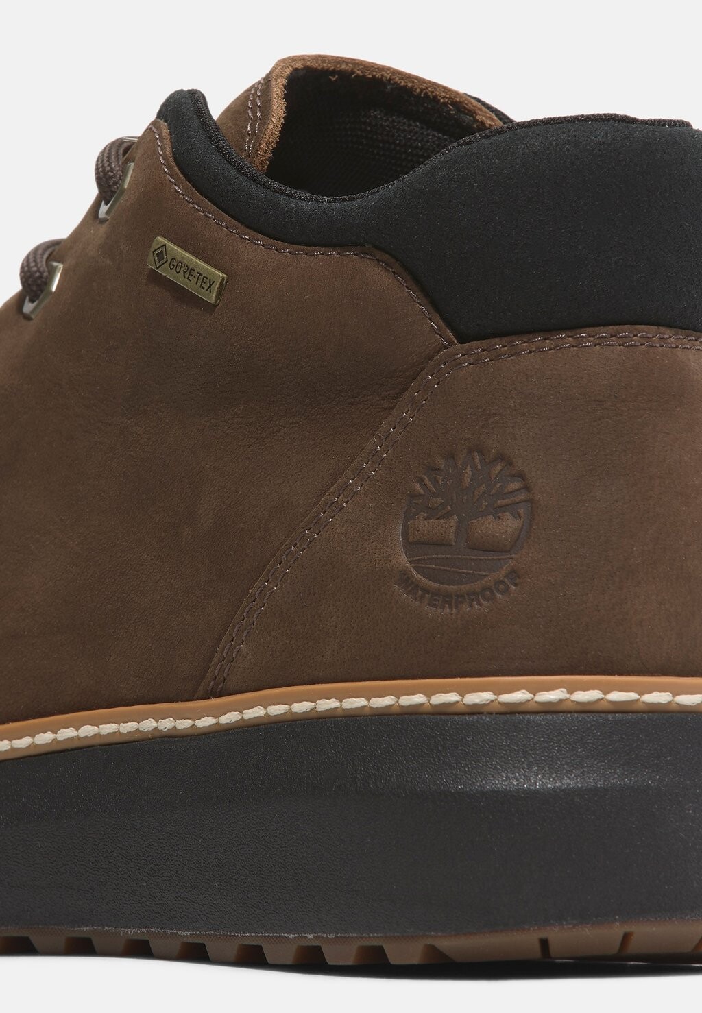Мужские ботинки Timberland спортивные на шнуровке, коричневый — фото 2