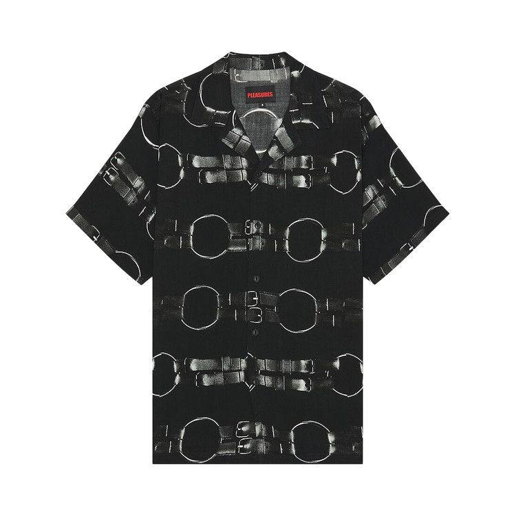 

Топ Pleasures Straps Button Down, Black