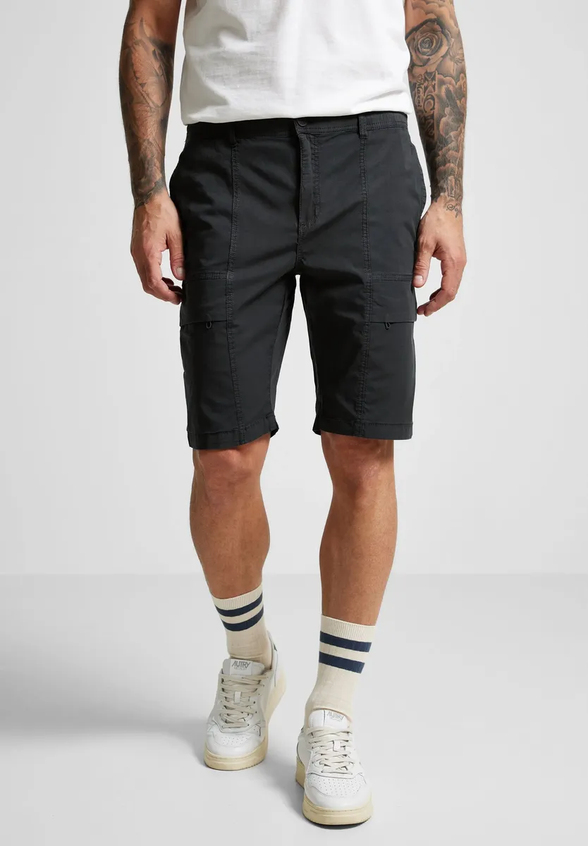 

STREET ONE МУЖСКИЕ брюки-карго с карманами-карго Street One Men, серый