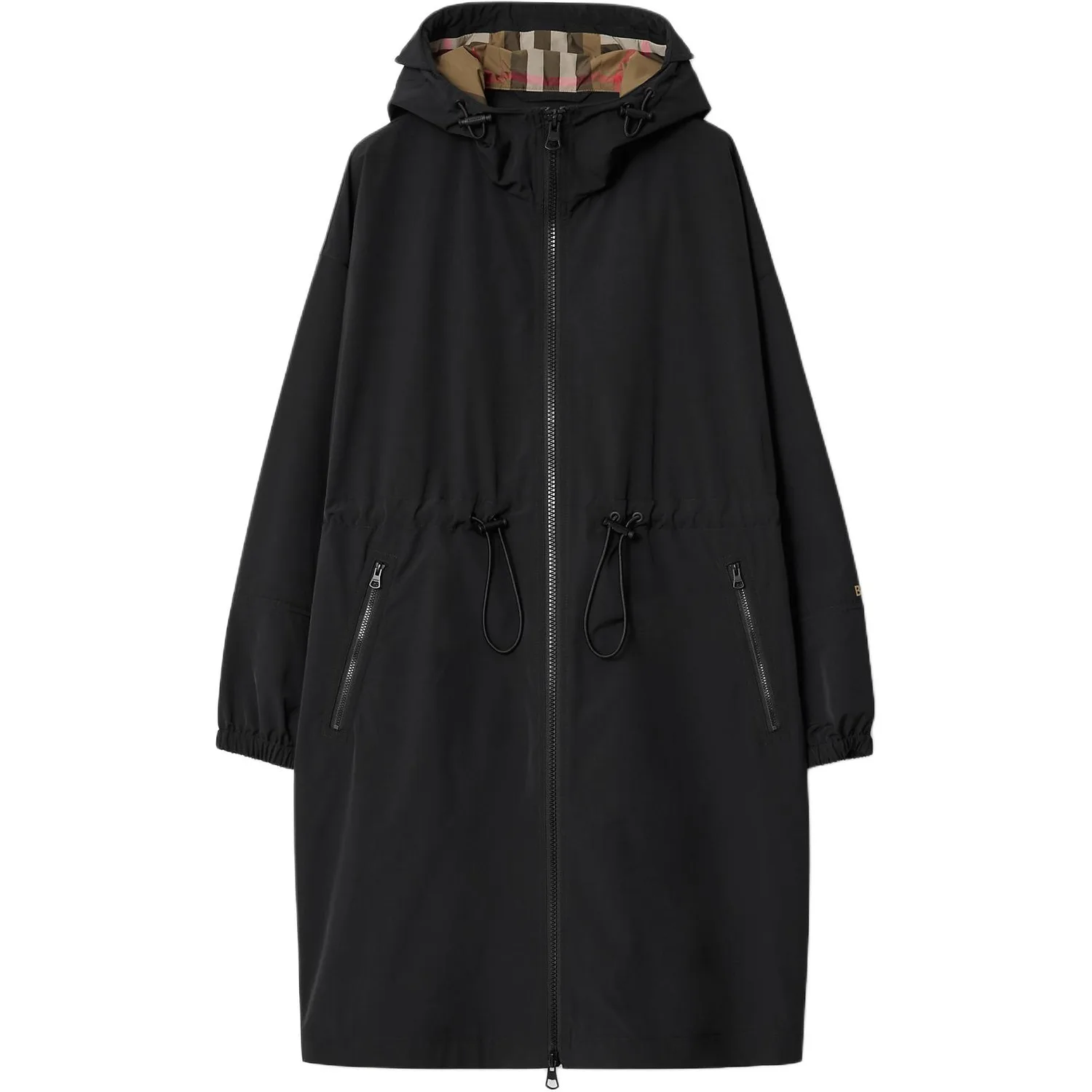 Куртка Burberry, женская, стиль главной улицы, черный