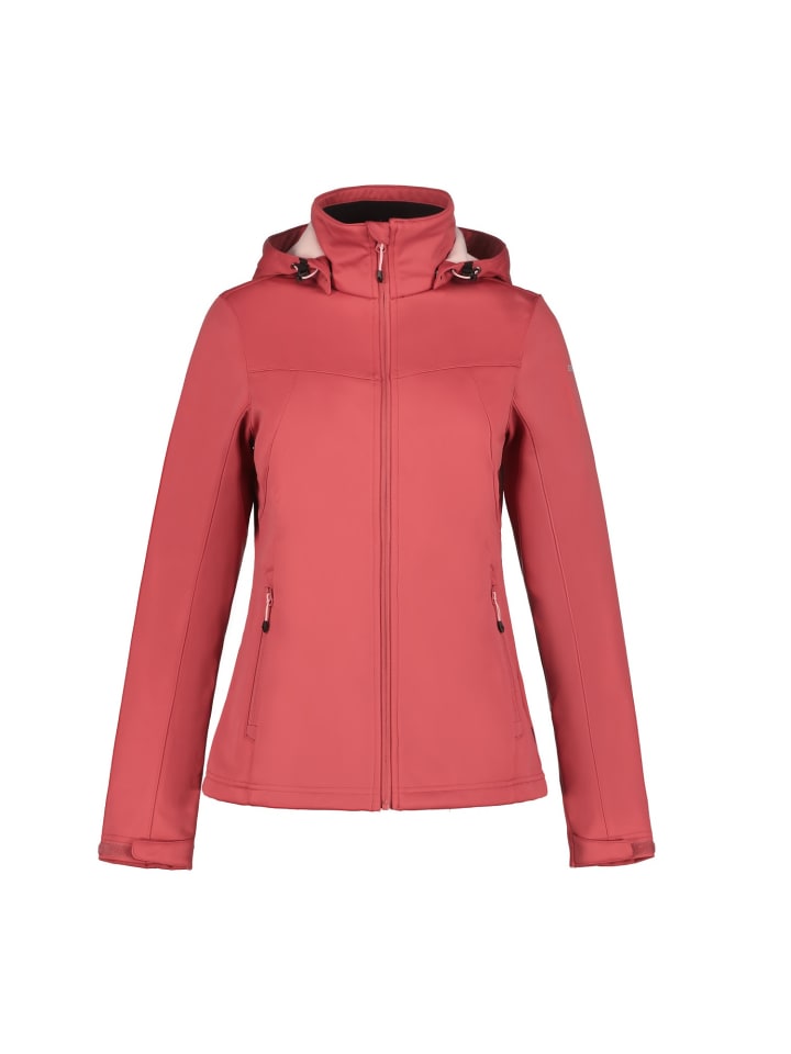 

Куртка софтшелл Icepeak, цвет cranberry