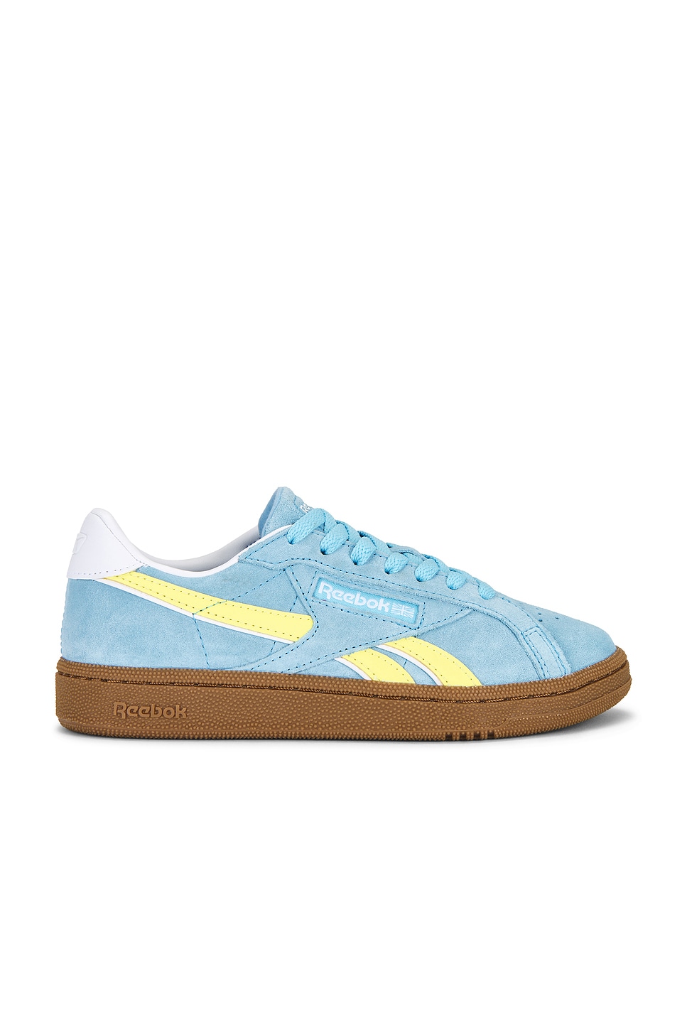 Кроссовки Heritage court от Reebok, digital blue, solar acid yellow & gum