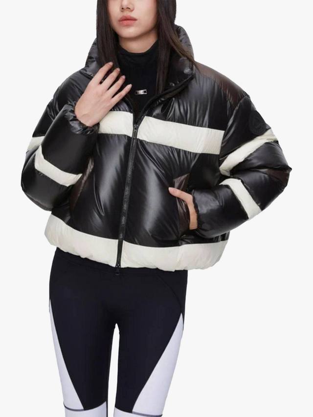 

X MSGM куртка-пуховик с цветными блоками Bosideng, White